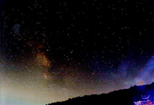 シーズ天体観測部 天の川 峰山高原